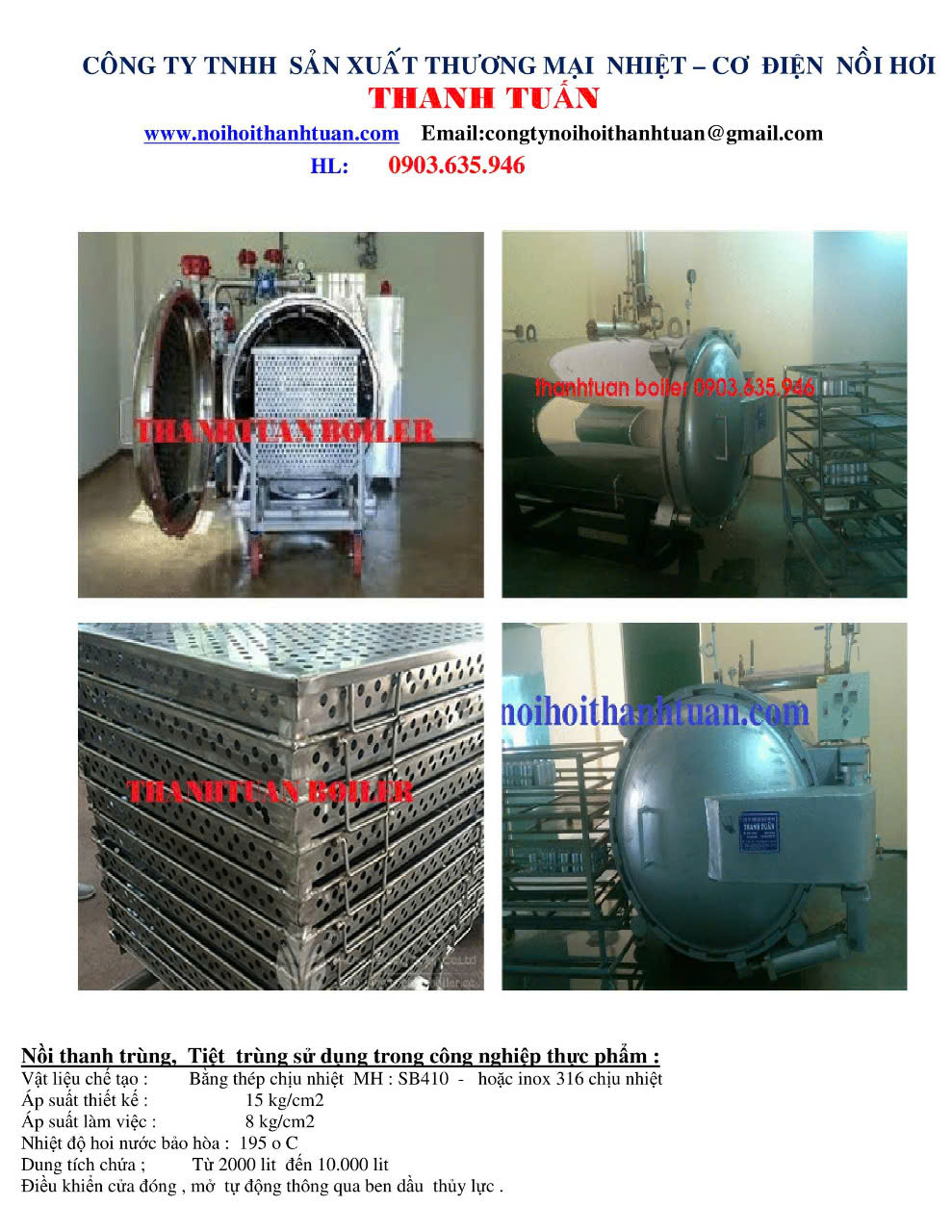 quy tr&igrave;nh vận h&agrave;nh nồi hấp tiệt tr&ugrave;ng