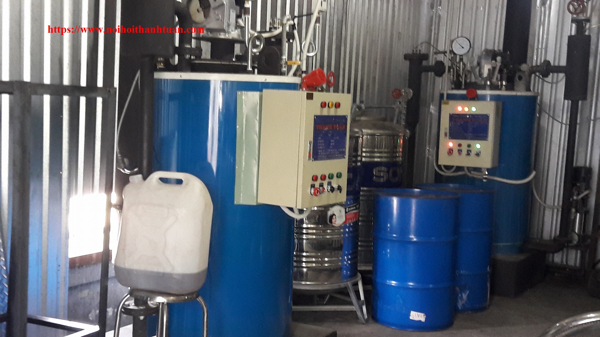 nồi hơi đốt dầu DO