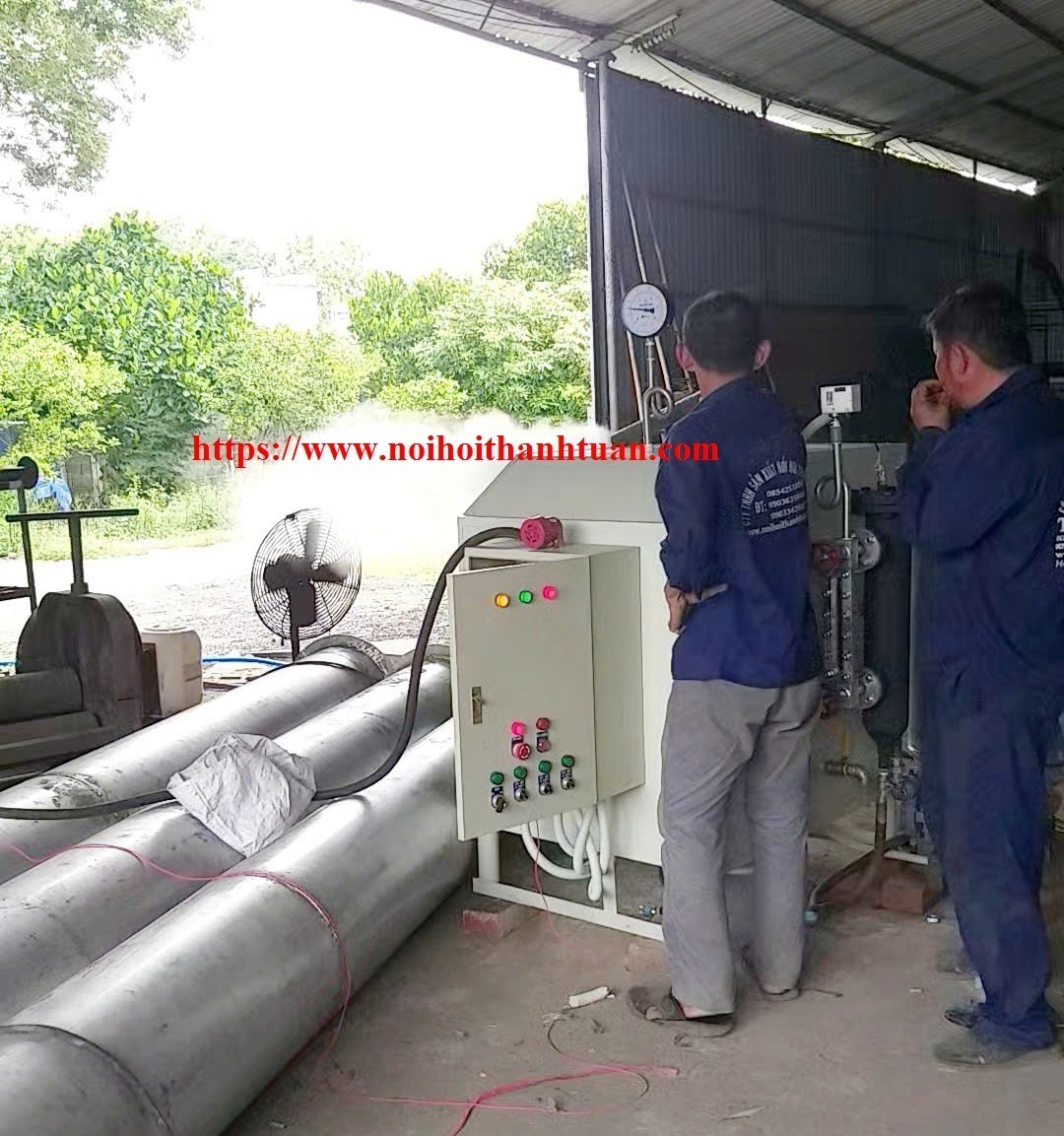 nồi hơi điện 56kw.h