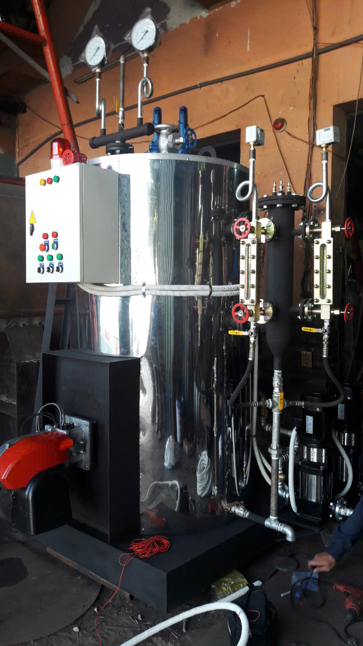 nồi hơi đốt dầu DO